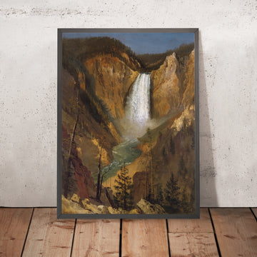 A framed image of 