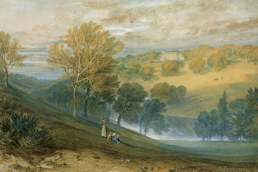 Gledhow Hall, Yorkshire by Turner, 1816