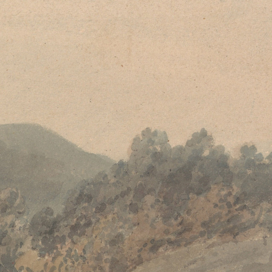 Santa Lucia, Un convento vicino a Caserta di Turner, 1795 