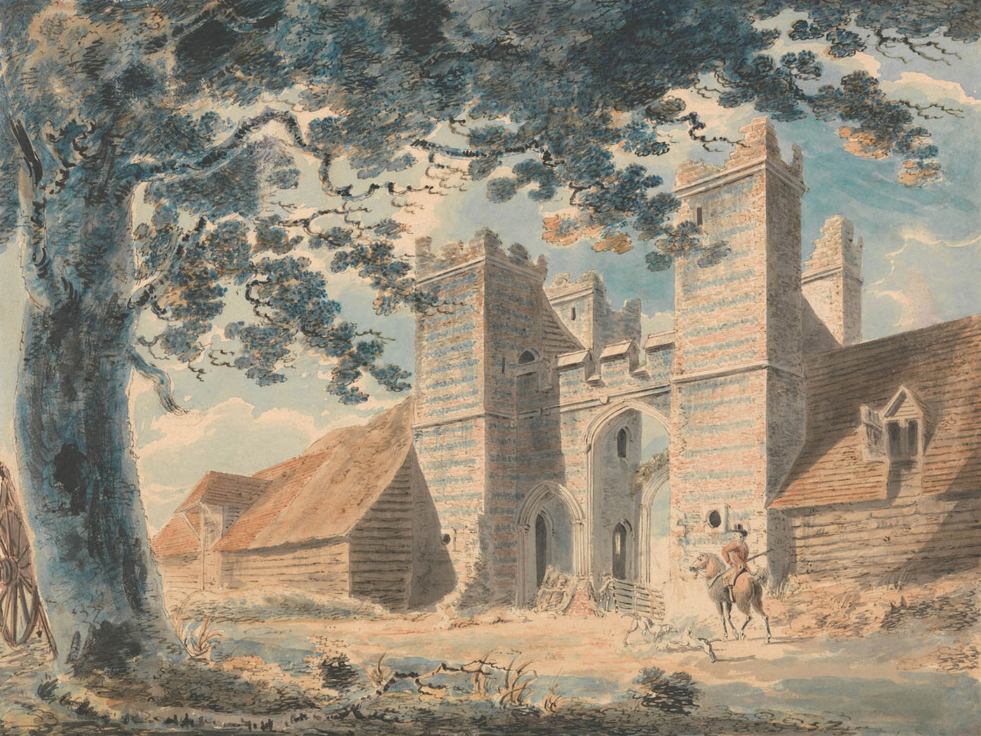 Dent de Lion, Margate par Turner, 1791 