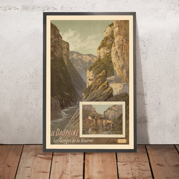 A framed image of 