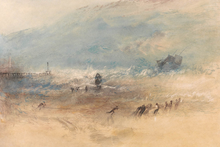Yarmouth Sands by Turner, 1840