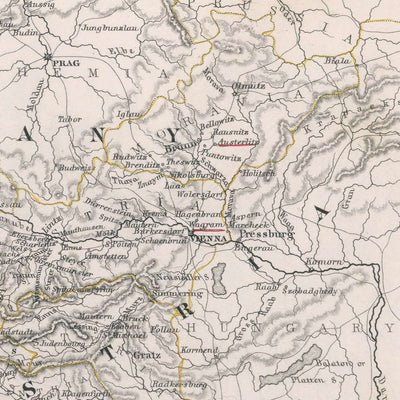 Mapa militar antiguo de las campañas de Napoleón, 1796: Milán, Zúrich, Venecia, batallas, rutas