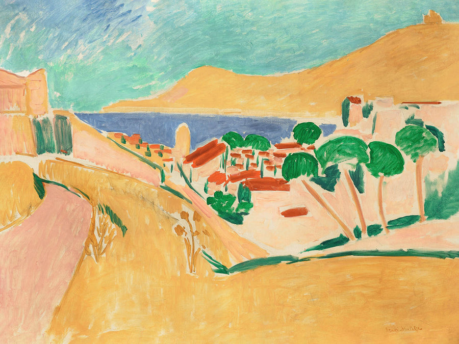 Collioure in agosto (Collioure in August) di Henri Matisse, 1911 