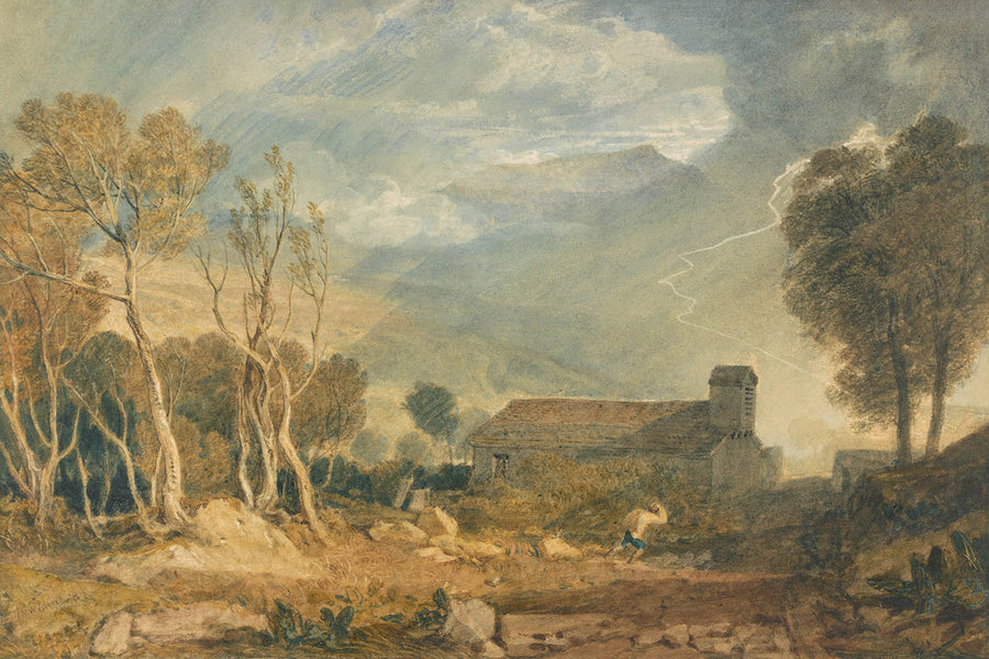 Ingleborough da Chapel-Le-Dale di Turner, 1810 