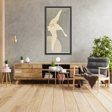 A framed image of 