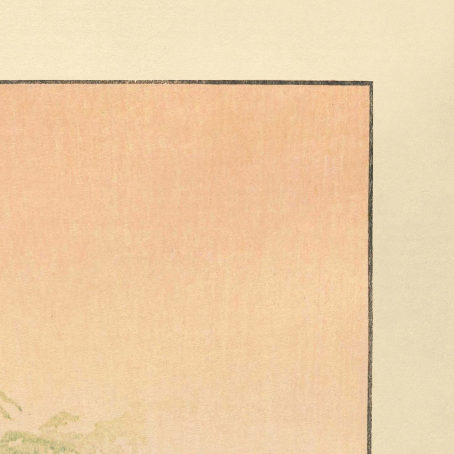 Mattina a Tsuchiura di Hasui Kawase, 1935 