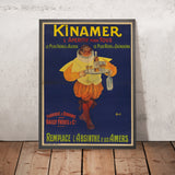 Kinamer Vintage Quinquina Aperitif Poster by Marcellin Auzolle, 1912
