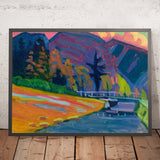 Bei Oberau by Wassily Kandinsky, 1908