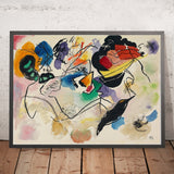 Entwurf zu Komposition VII by Wassily Kandinsky, 1913