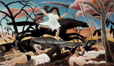 Krieg (La Guerre) von Henri Rousseau, 1894 