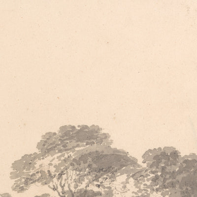 Windsor Castle and Park with Deer by Turner, 1800