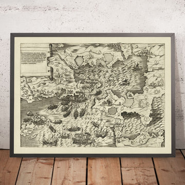 Old Battle of Preveza by Salamanca, 1540: Octavius vs. Antony & Cleopatra