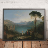 Lago Averno: Eneas y la Sibila de Cumas, de Turner, 1814 