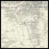 Mapa antiguo personalizado de Gateshead 