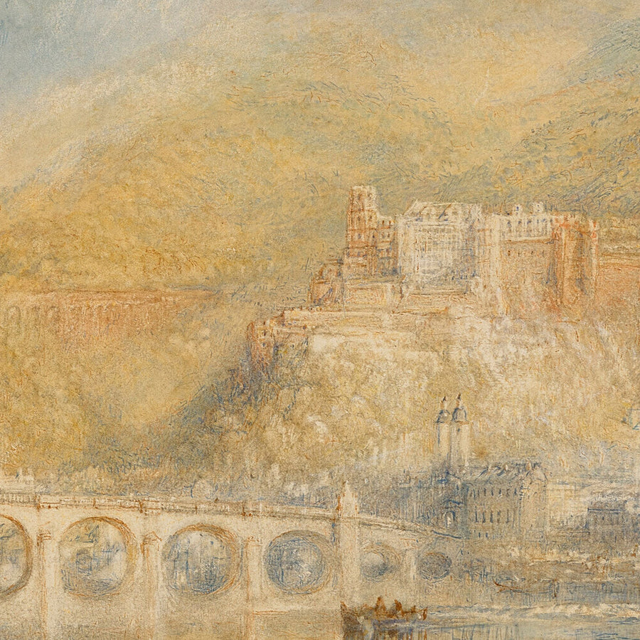 Heidelberg, with a Rainbow by Turner, 1840