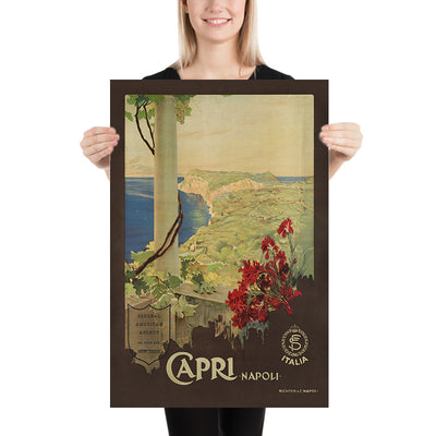 Capri Travel Poster: Capri. Napoli