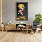 Cognac Monnet Vintage Cognac Poster by Leonetto Cappiello, 1927