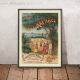 Saint-Raphaël Travel Poster: Chemins de fer P.L.M. by Imp. J. Minot, 1893
