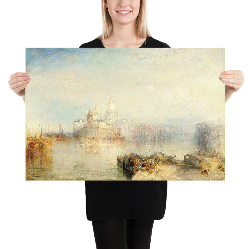 La Dogana e Santa Maria della Salute di Turner, 1843 