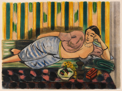 Odalisque au coffret rouge (Odalisque with a red box) by Henri Matisse, 1926