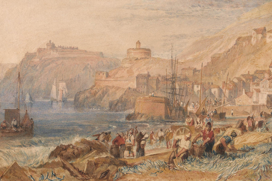 St. Mawes, Cornwall by Turner, 1823