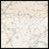 Mapa antiguo personalizado de Cumbernauld 