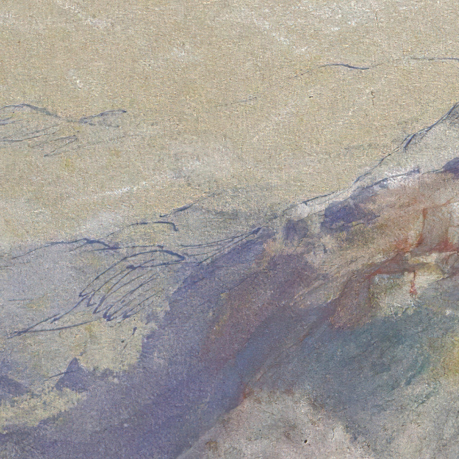 Genoa From The Sea by Turner 1828