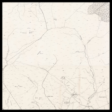 Eine alte Ordnance-Survey-Karte von Rutherglen