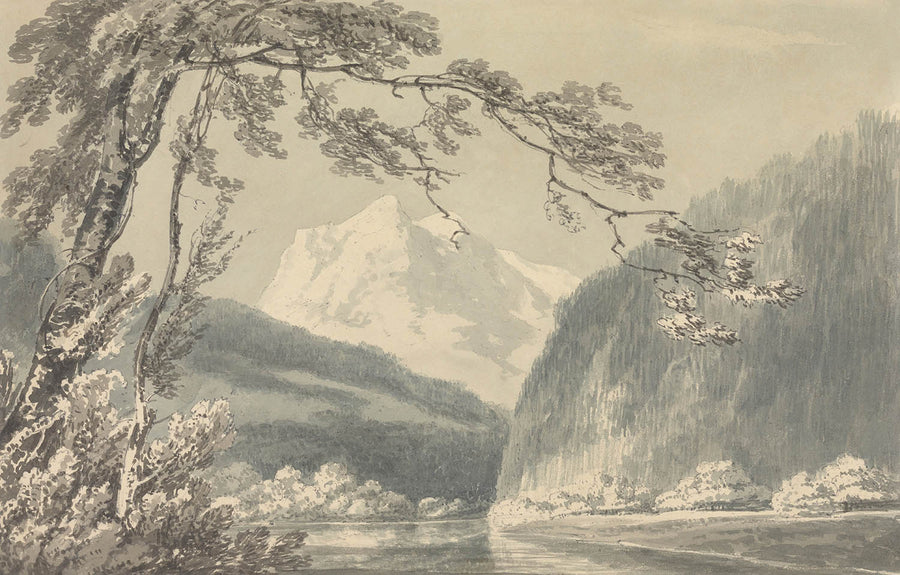 In der Nähe von Grindelwald von Turner, 1796 