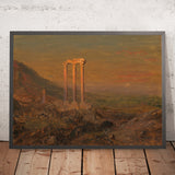 Classical Ruins, Syria by Frederic Edwin Church, 1868