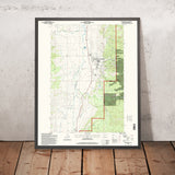 Map of Philipsburg, Montana by USGS, 1996 – Flint Creek & Anaconda-Pintler Wilderness