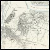 Personalised Old Map of Gillingham