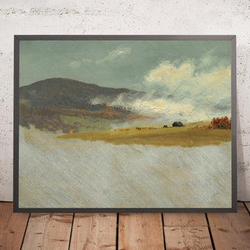 A framed image of 