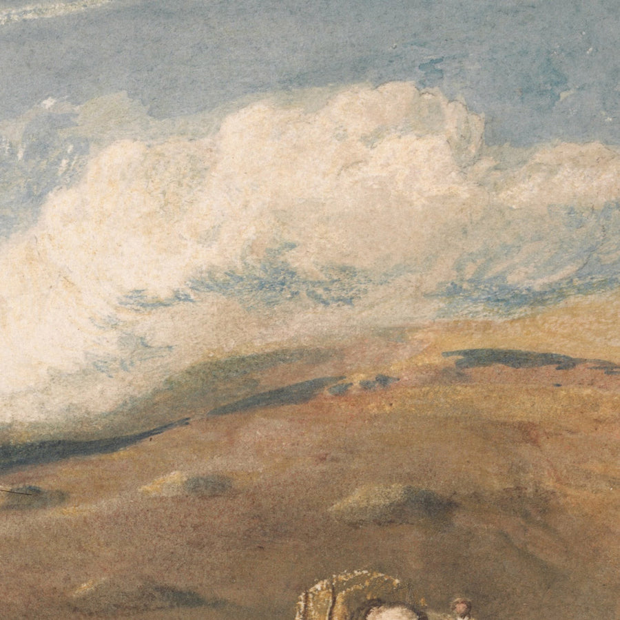 Dartmoor: La sorgente del Tamar e del Torridge di Turner, 1813 