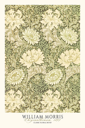 Chrysanthemum by William Morris, 1877