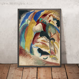 Draft for Picture with White Form by Wassily Kandinsky, 1913