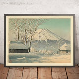Mt. Fuji dopo la neve a Oshiono di Hasui Kawase, 1935 
