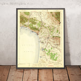Old Map of Pismo Beach, California by USGS, 1942 – Arroyo Grande & Santa Maria Valley