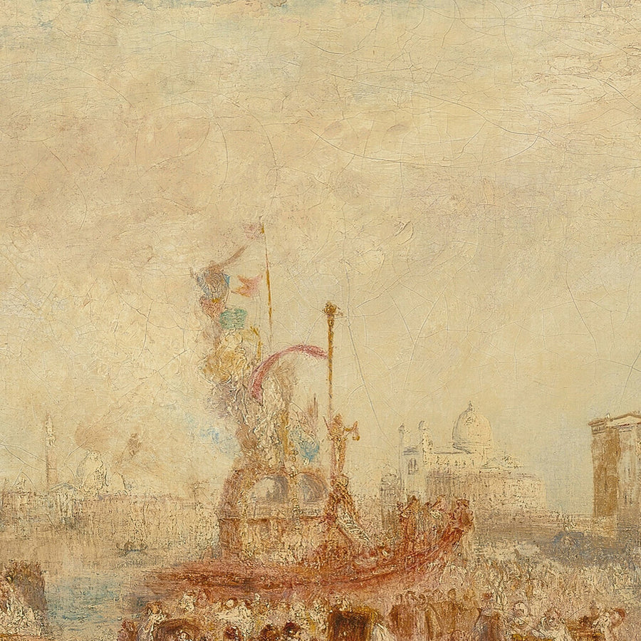 Depositing of John Bellini’s Three Pictures in La Chiesa Redentore, Venice by Turner, 1841