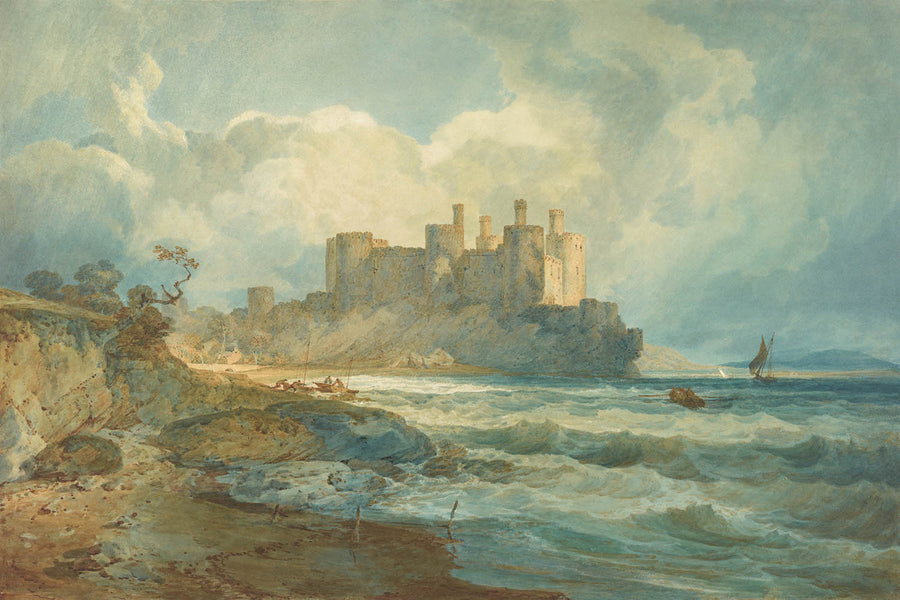 Conway Castle, Nordwales von Turner, 1798 