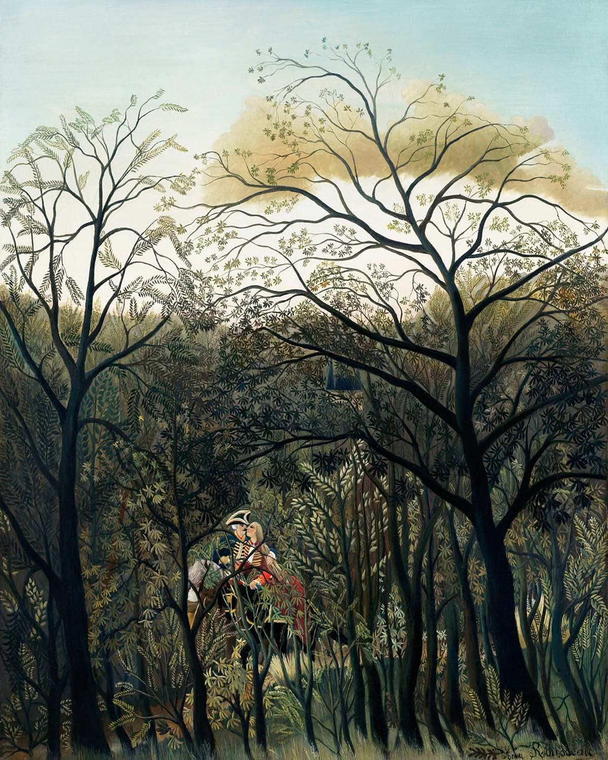 Rendez-vous dans la forêt, Henri Rousseau, 1889