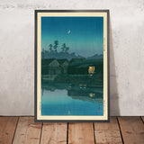 Village de pêcheurs, Arai, Enshu par Hasui Kawase, 1935 