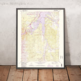 Old Map of Frisco, Colorado by USGS, 1970 – Dillon Reservoir & Breckenridge