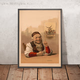 Another One Vintage Drinks Advertising Poster, 1887