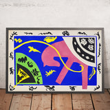 Das Pferd, der Reiter und der Clown (Le cheval, le cavalier et le clown) von Henri Matisse, 1947 