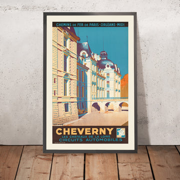A framed image of 