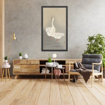 A framed image of 