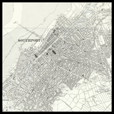 Mappa antica personalizzata di Southport 