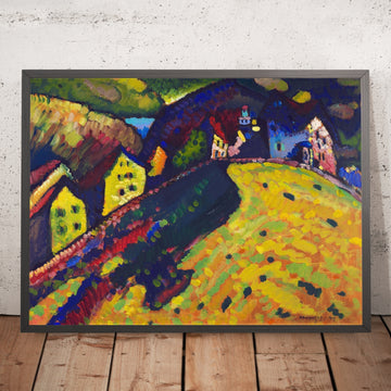 A framed image of 